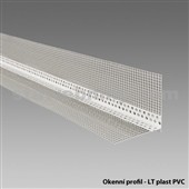 DEN BRAVEN Okenní profil LT plast PVC 100 x 100*2m